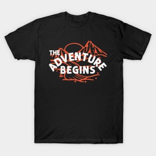 The adventure begins T-Shirt